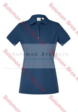 Load image into Gallery viewer, Town Ladies Polo Mineral Blue / 6
