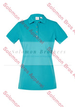 Load image into Gallery viewer, Town Ladies Polo Teal / 6
