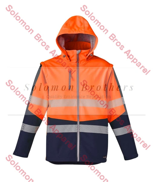 Unisex  2 in 1 Stretch Softshell Taped Jacket - Solomon Brothers Apparel
