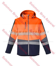 Load image into Gallery viewer, Unisex  2 in 1 Stretch Softshell Taped Jacket - Solomon Brothers Apparel
