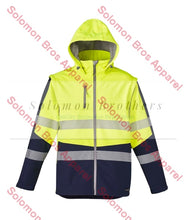 Load image into Gallery viewer, Unisex  2 in 1 Stretch Softshell Taped Jacket - Solomon Brothers Apparel
