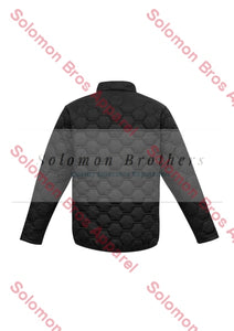 Unisex Hexagonal Puffer Jacket - Solomon Brothers Apparel