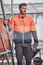 Load image into Gallery viewer, Unisex Hexagonal Puffer Jacket - Solomon Brothers Apparel
