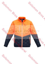 Load image into Gallery viewer, Unisex Hexagonal Puffer Jacket - Solomon Brothers Apparel
