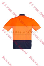 Load image into Gallery viewer, Unisex Hi Vis Basic Spliced S/S Polo - Solomon Brothers Apparel
