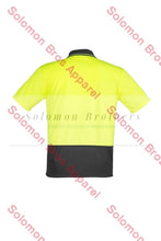 Load image into Gallery viewer, Unisex Hi Vis Basic Spliced S/S Polo - Solomon Brothers Apparel
