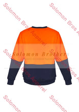 Load image into Gallery viewer, Unisex Hi Vis Crew Sweatshirt - Solomon Brothers Apparel
