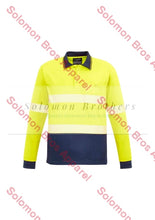 Load image into Gallery viewer, Unisex Hi Vis Segmented L/S Hoop Taped Polo - Solomon Brothers Apparel
