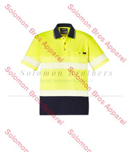 Load image into Gallery viewer, Unisex Hi Vis Segmented S/S Hoop Taped Polo - Solomon Brothers Apparel
