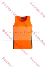Load image into Gallery viewer, Unisex Hi Vis Squad Singlet - Solomon Brothers Apparel
