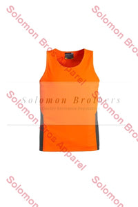 Unisex Hi Vis Squad Singlet - Solomon Brothers Apparel