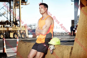 Unisex Hi Vis Squad Singlet - Solomon Brothers Apparel