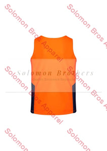 Unisex Hi Vis Squad Singlet - Solomon Brothers Apparel