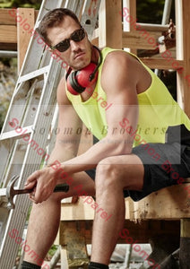 Unisex Hi Vis Squad Singlet - Solomon Brothers Apparel