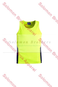 Unisex Hi Vis Squad Singlet - Solomon Brothers Apparel