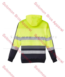 Unisex Hi Vis Stretch Taped Hoodie - Solomon Brothers Apparel