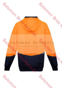 Unisex Hi Vis Textured Jacquard Full Zip Hoodie - Solomon Brothers Apparel