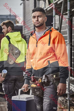 Load image into Gallery viewer, Unisex Hi Vis Textured Jacquard Hoodie - Solomon Brothers Apparel
