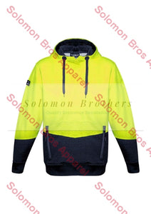 Unisex Hi Vis Textured Jacquard Hoodie - Solomon Brothers Apparel