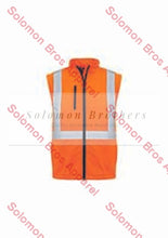 Load image into Gallery viewer, Unisex Hi Vis X Back 2 in 1 Softshell Jacket - Solomon Brothers Apparel
