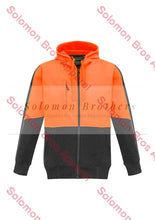 Load image into Gallery viewer, Unisex Hi Vis Zip Hoodie - Solomon Brothers Apparel
