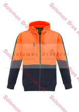 Load image into Gallery viewer, Unisex Hi Vis Zip Hoodie - Solomon Brothers Apparel
