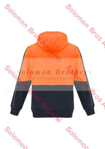 Unisex Hi Vis Zip Hoodie - Solomon Brothers Apparel