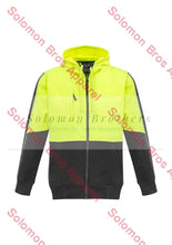 Load image into Gallery viewer, Unisex Hi Vis Zip Hoodie - Solomon Brothers Apparel
