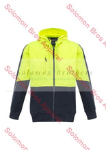 Load image into Gallery viewer, Unisex Hi Vis Zip Hoodie - Solomon Brothers Apparel

