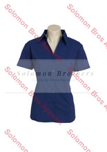 Load image into Gallery viewer, Urban Ladies Short Sleeve Blouse - Solomon Brothers Apparel
