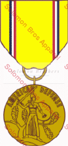 US American Defense Medal - Solomon Brothers Apparel
