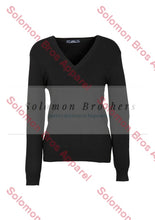 Load image into Gallery viewer, V-Neck Ladies Pullover - Solomon Brothers Apparel
