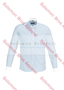 Wall Street Mens Long Sleeve Shirt - Solomon Brothers Apparel