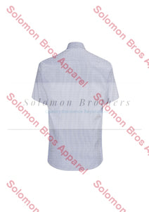 Wall Street Mens Short Sleeve Shirt - Solomon Brothers Apparel