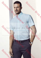 Load image into Gallery viewer, Wall Street Mens Short Sleeve Shirt - Solomon Brothers Apparel

