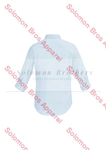 Wall Street Womens 3/4 Sleeve Blouse - Solomon Brothers Apparel