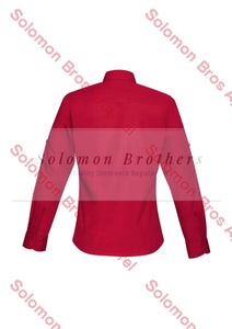 Wellington Ladies Long Sleeve Blouse - Solomon Brothers Apparel