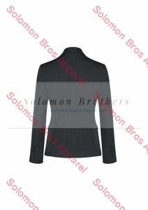 Womens 2 Button Mid Length Jacket - Solomon Brothers Apparel