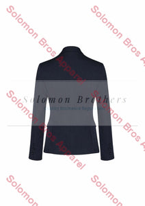 Womens 2 Button Mid Length Jacket - Solomon Brothers Apparel