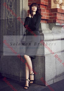 Womens Bandless Pencil Skirt - Solomon Brothers Apparel