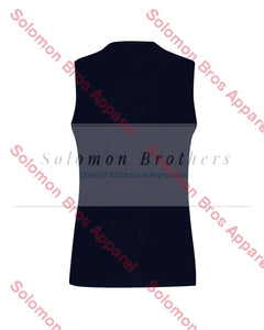 Womens Button Front Knit Vest - Solomon Brothers Apparel