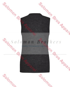 Womens Button Front Knit Vest - Solomon Brothers Apparel