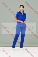 Load image into Gallery viewer, Womens Cotton Rich Straight Leg Scrub Pant - Solomon Brothers Apparel
