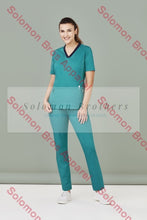 Load image into Gallery viewer, Womens Cotton Rich Straight Leg Scrub Pant - Solomon Brothers Apparel
