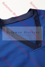 Load image into Gallery viewer, Womens Cotton Rich V-Neck Scrub Top - Solomon Brothers Apparel
