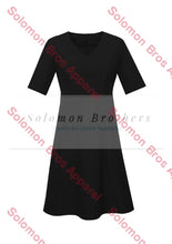 Load image into Gallery viewer, Womens Extended Short Sleeve Midi Dress - Solomon Brothers Apparel
