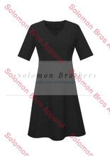 Load image into Gallery viewer, Womens Extended Short Sleeve Midi Dress - Solomon Brothers Apparel
