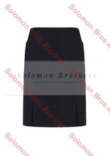 Load image into Gallery viewer, Womens Front Pleat Detail Straight Skirt - Solomon Brothers Apparel
