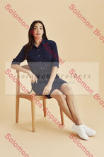 Load image into Gallery viewer, Womens Georgette Shirt Dress - Solomon Brothers Apparel
