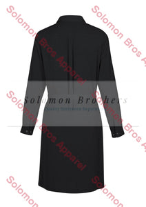 Womens Georgette Shirt Dress - Solomon Brothers Apparel